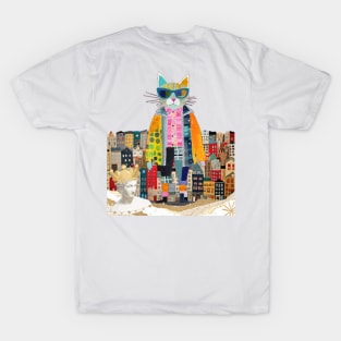 Modern cat art T-Shirt